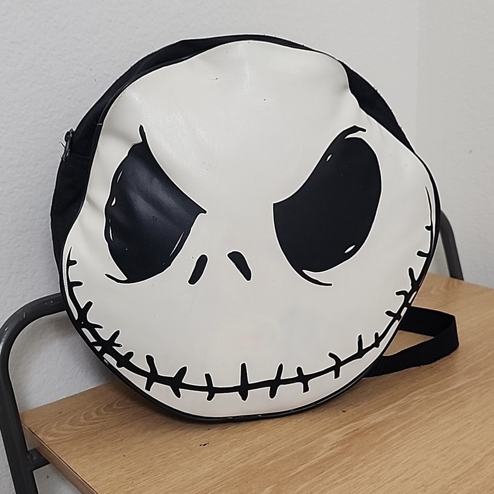 Animations Tim Burton Nightmare Before Christmas Jack Skellington backpa…